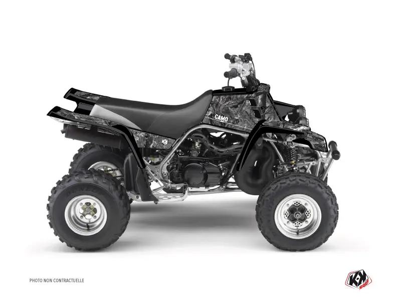 Sada dekorativních fólií pro čtyřkolku Camo Yamaha Banshee Šedá KUTVEK (1987-2023)