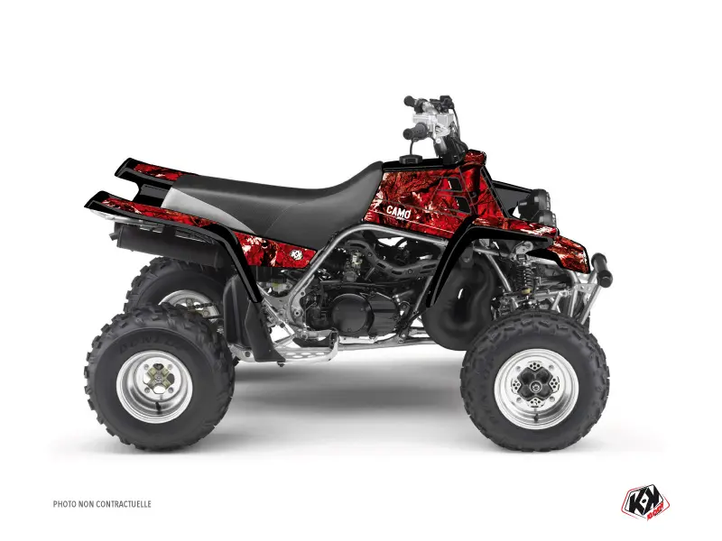 Dekorační sada pro quad Camo Yamaha Banshee Červená KUTVEK (1987-2023)
