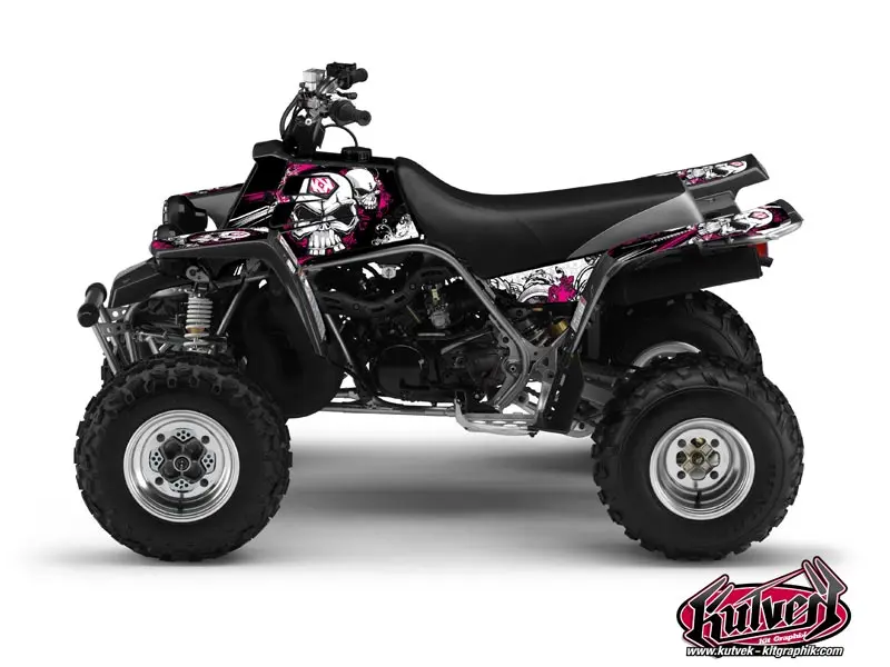 Kit Déco Quad Trash Yamaha Banshee Noir Rose (1987-2023)