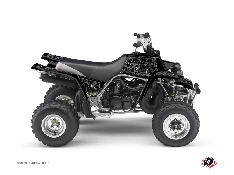 Sada dekorací Quad Zombies Dark Yamaha Banshee černá KUTVEK (1987-2023)