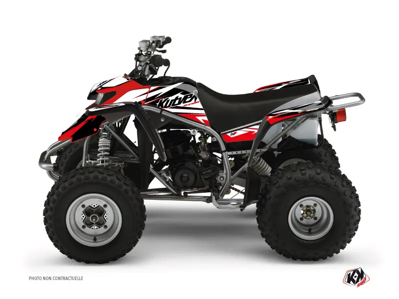 Kit Déco Quad Stage Yamaha Blaster Noir Rouge (1988-2002)