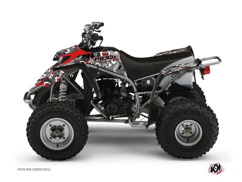 Freegun Eyed Yamaha Blaster ریڈ (2003-2007) کواڈ سجاوٹ کٹ