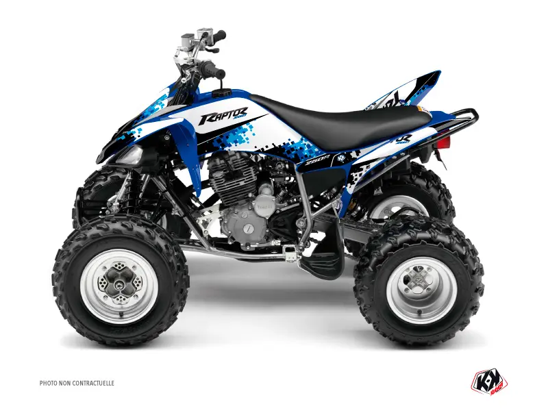 Hangtown Yamaha 250 Raptor 蓝色版全地形车装饰套件 KUTVEK