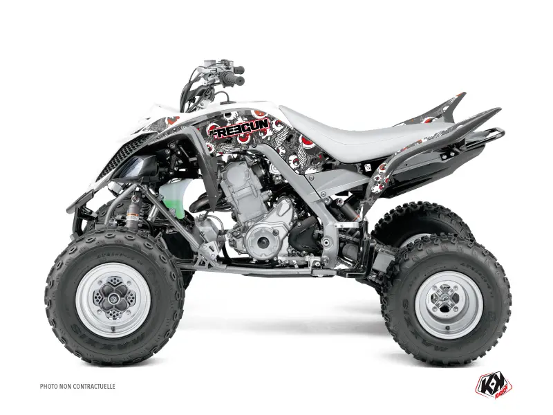 Bộ trang trí Freegun Eyed Yamaha 660 Raptor đỏ KUTVEK (2001-2005)