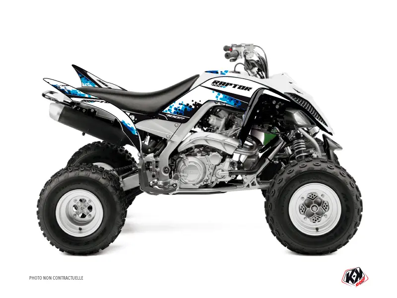 Σετ Διακόσμησης Quad Hangtown Yamaha 700 Raptor Μπλε (2006-2012) KUTVEK