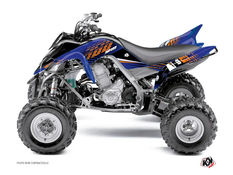Dekor készlet Quad Flow Yamaha 700 Raptor narancs (2006-2012) KUTVEK