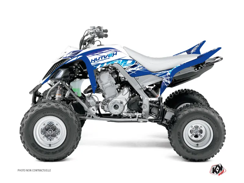 طقم ديكور رباعي Eraser Yamaha 700 Raptor أزرق (2013-2023)