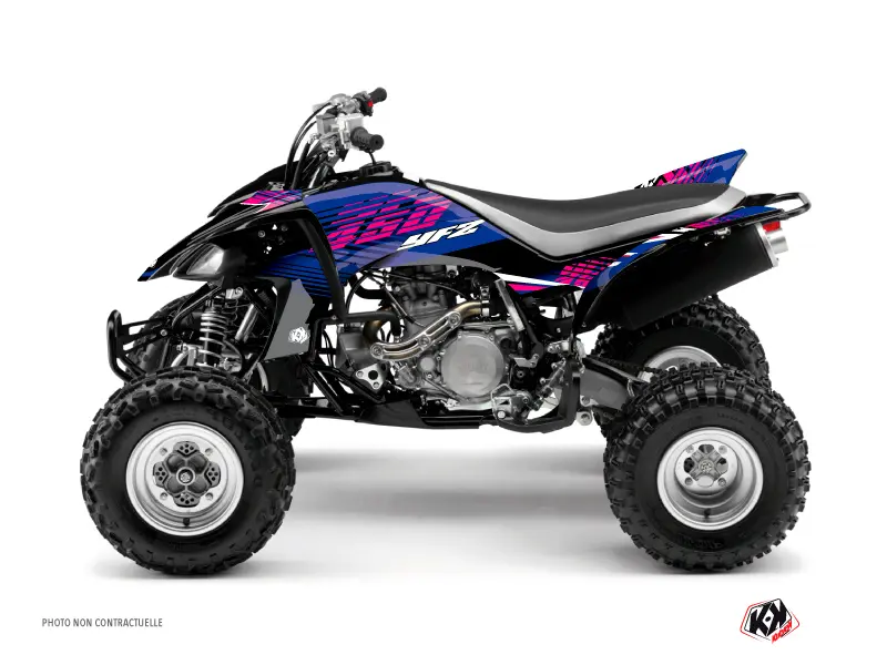 KUTVEK Flow ডেকোরেশন কিট Yamaha 450 YFZ গোলাপী (২০০৪-২০০৯)