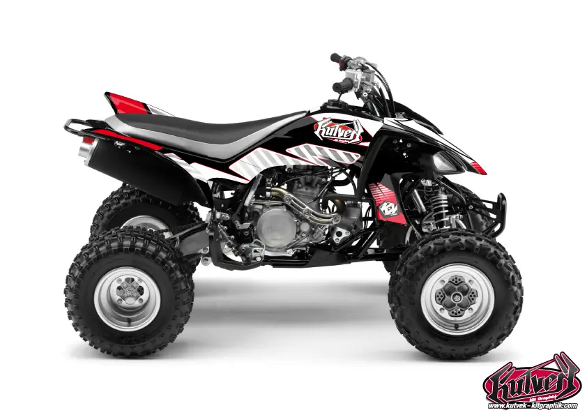 Kit Déco Quad Factory Yamaha 450 YFZ Rouge KUTVEK (2012-2013)