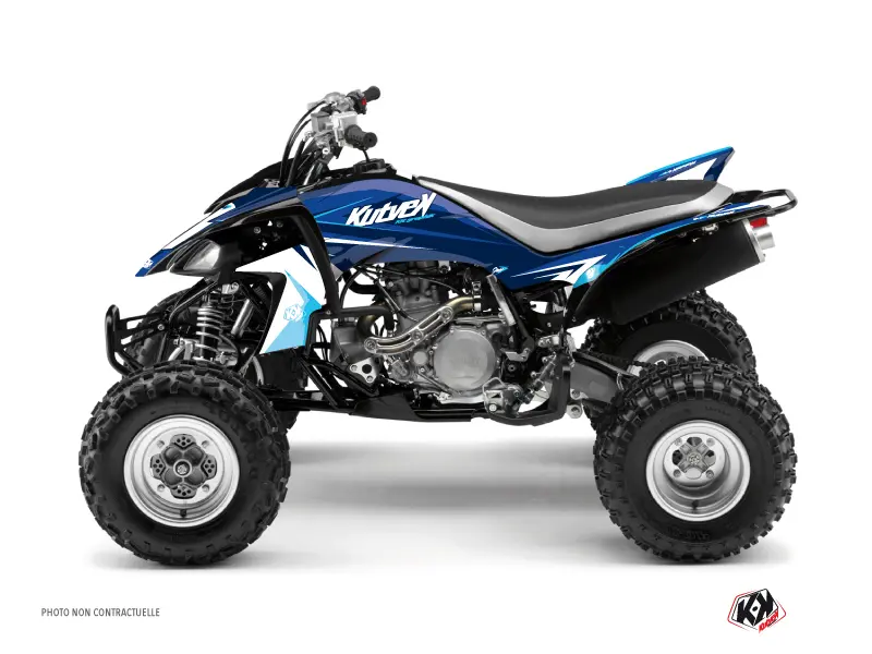 쿼드 그래픽 키트 Stage Yamaha 450 YFZ 블루 KUTVEK (2012-2013)