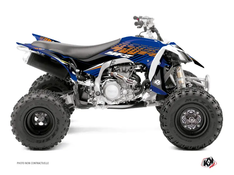 KUTVEK Flow Yamaha 450 YFZ R 오렌지 (2009-2013) 쿼드 그래픽 키트