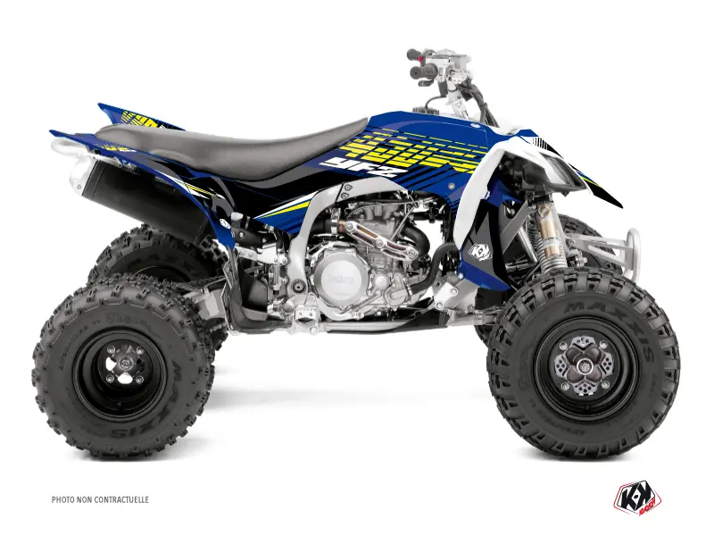 KUTVEK Flow Yamaha 450 YFZ R Yellow 2009-2013 Quad Graphics Kit