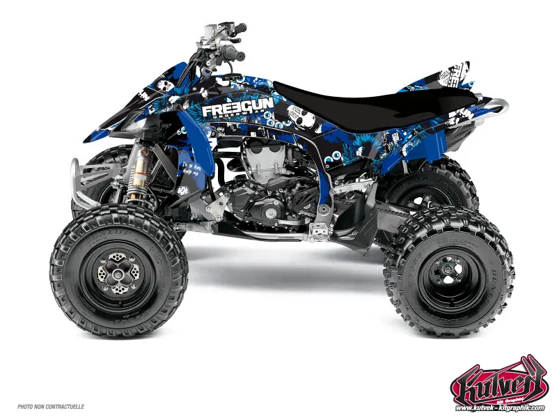 Freegun Yamaha 450 YFZ R 블루 쿼드 데코 키트 (2009-2013)