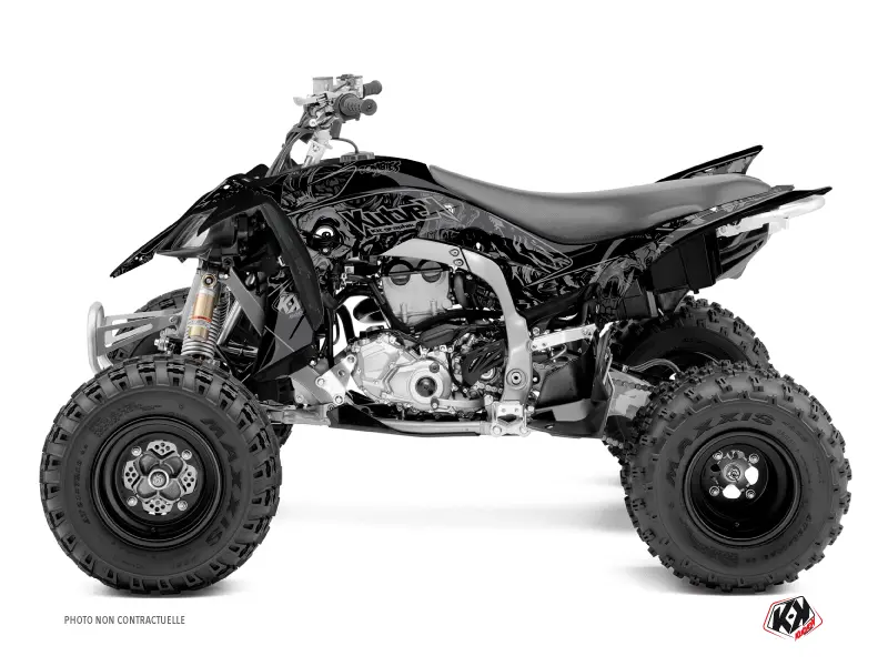 데칼 키트 쿼드 좀비즈 다크 야마하 450 YFZ R 블랙 (2014-2023)