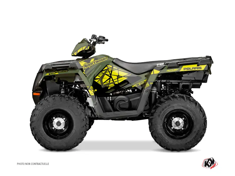 Kit grafiche Quad Spin Polaris 570 Sportsman Forest Giallo (2018-2020)