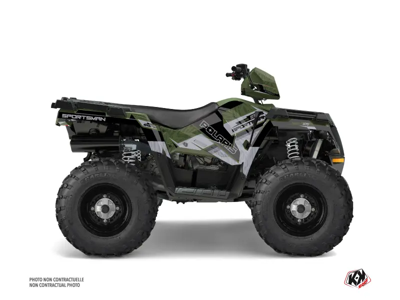 Kit Déco Quad Série Polaris 570 Sportsman Forest Vert (2018-2020) KUTVEK