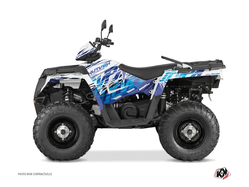 쿼드 이레이저 데칼 키트 Polaris 570 Sportsman Forest 블루 (2021-2023)