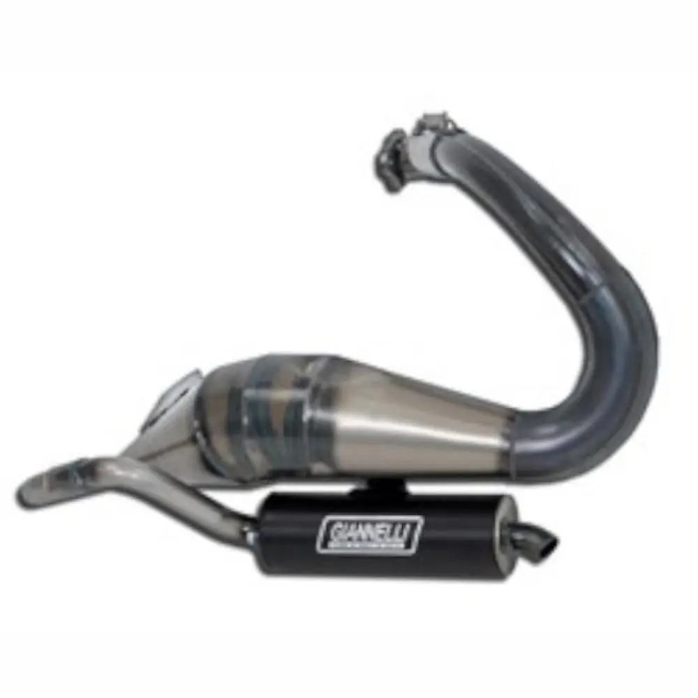 GIANNELLI Auspuff Piaggio Vespa ET125 Special 50 Racing schwarz
