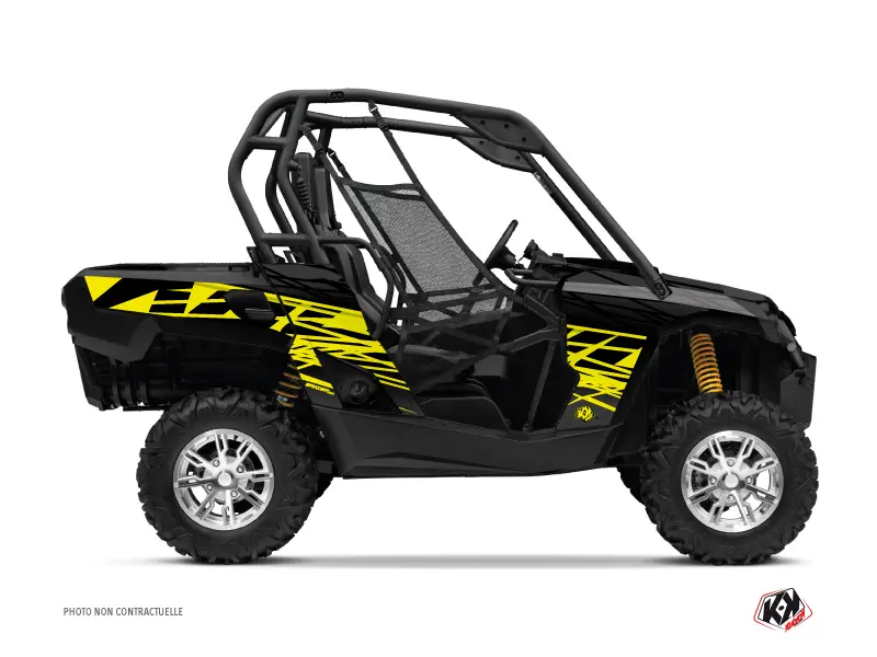 Kit Déco SSV Eraser Can-Am Commander Néon Gris (2012-2018)