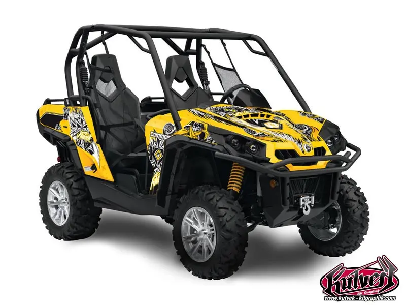 Dekorsatz für SSV Demon Can-Am Commander (2012-2018) KUTVEK