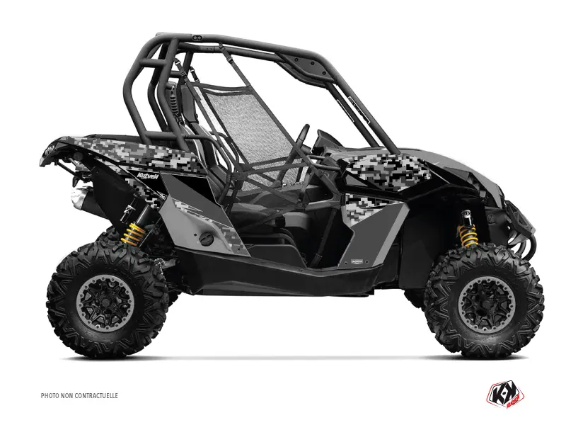 Kit décoration SSV Prédator Can-Am Maverick noir (2013-2017) KUTVEK