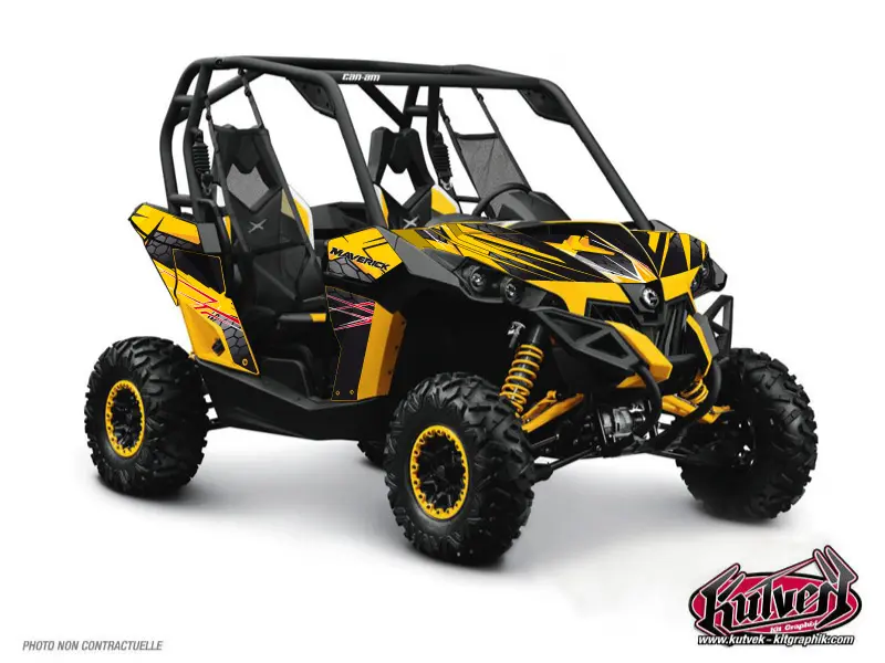 Dekorsatz SSV Réplica Can Am Maverick 2013-2017 KUTVEK