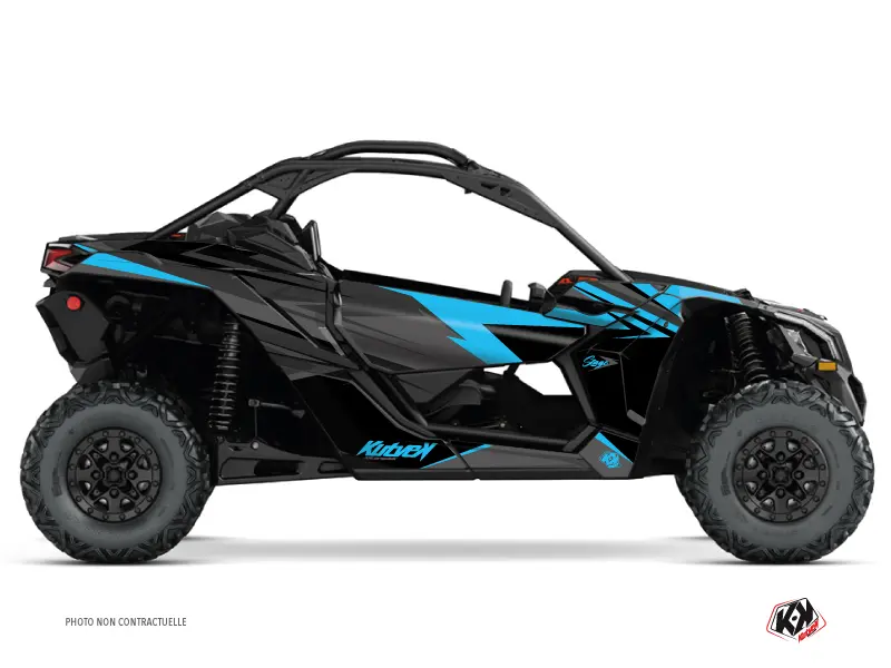 Dekorsatz SSV Stage Can-Am Maverick X3 schwarz blau (2017-2023) KUTVEK