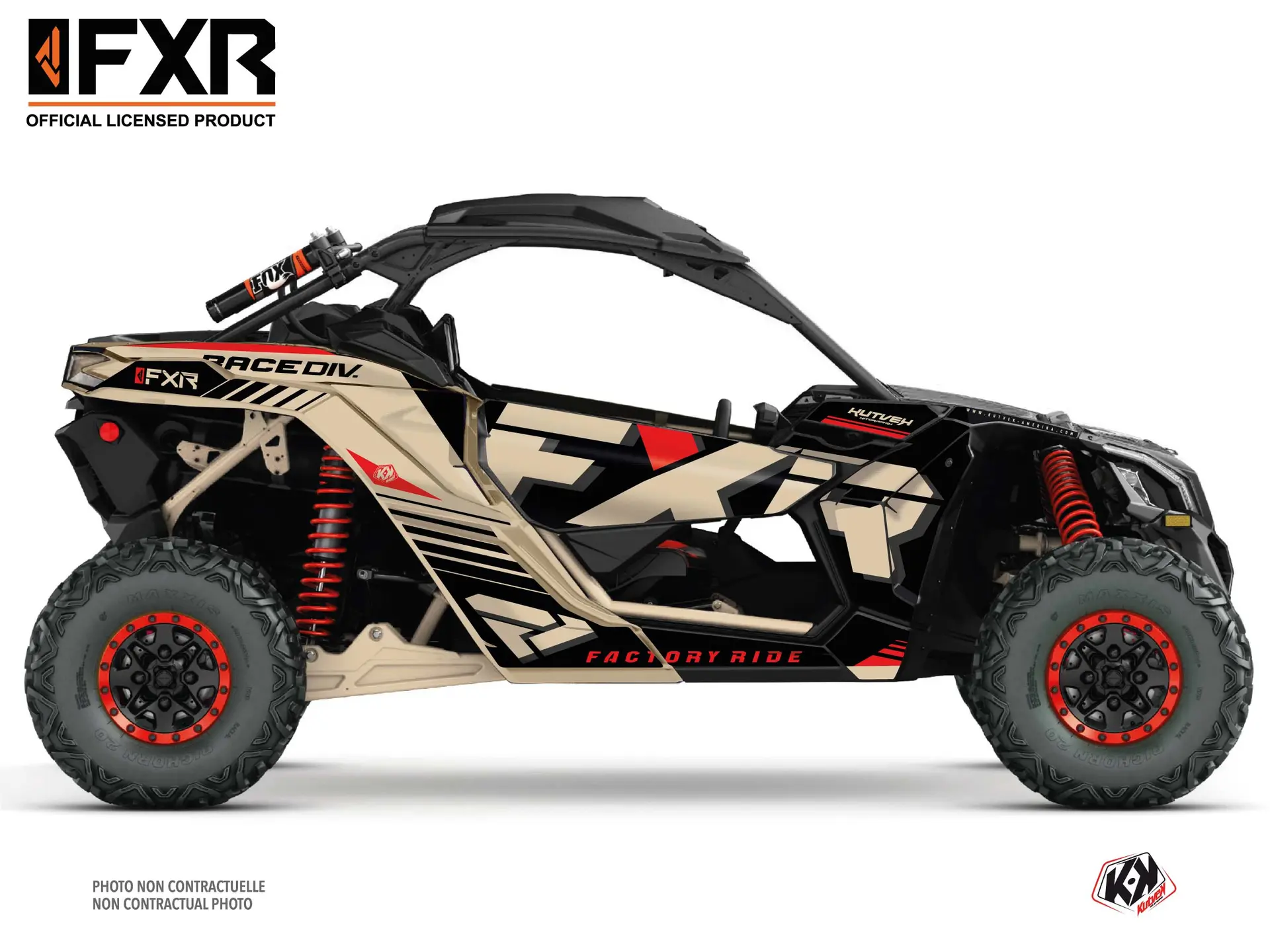 Kit decor SSV FXR N1 Can Am Maverick X3 Nisipiu (2017-2023) KUTVEK