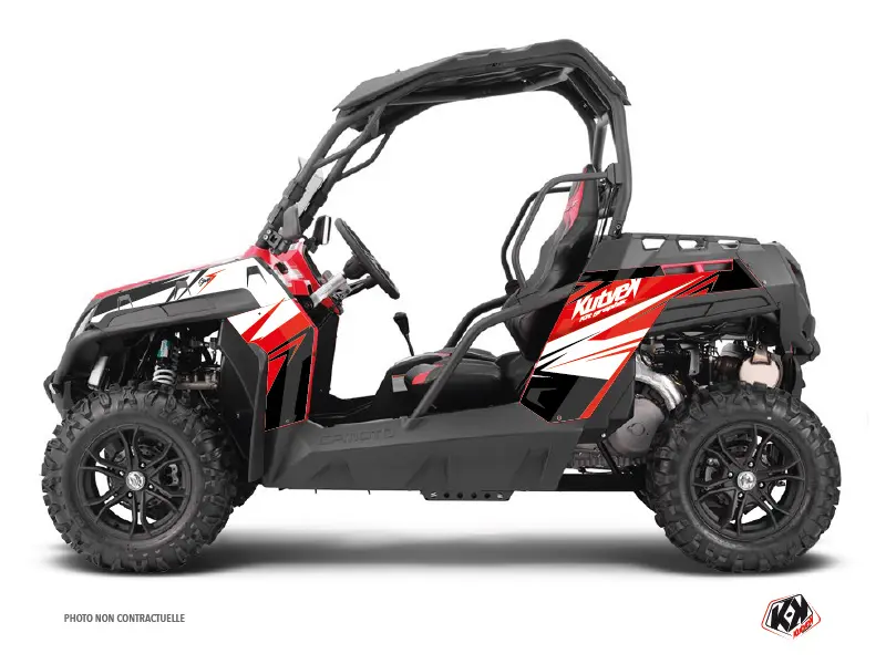 Dekorační sada SSV Stage CFMOTO Z Force 1000 černá červená 2017-2023