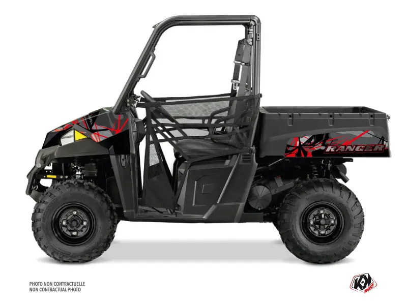 Dekorationssæt SSV Evil Polaris Ranger 570 grå rød 2015-2021