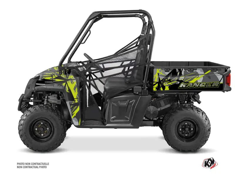 Dekorsatz SSV Evil Polaris Ranger 570 FULL Grau Grün (2015) KUTVEK