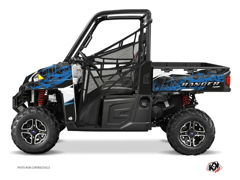 Polaris Ranger 900 XP بلیو KUTVEK (2012-2015) کے لیے SSV Action ڈیکوریشن کٹ