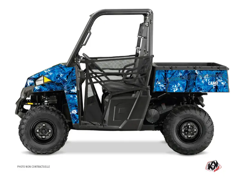 Dekorsatz SSV Camo Polaris Ranger 900 XP Blau (2012-2015) KUTVEK