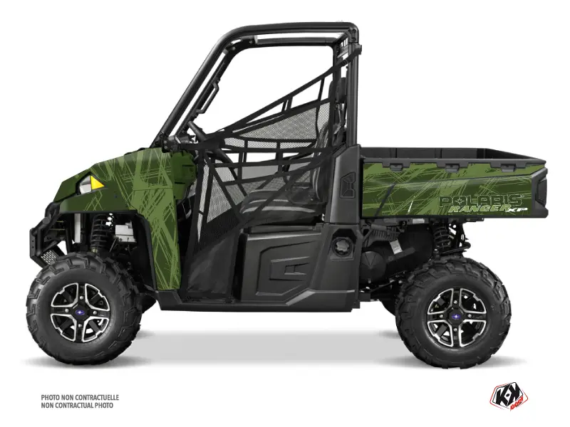 SSV Squad Polaris Ranger 900 XP 그린 (2017-2019) KUTVEK 데코 키트