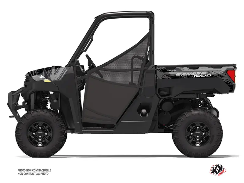 Σετ Διακόσμησης KUTVEK SSV Squad Polaris Ranger 1000 Μαύρο Γκρι 2020-2021
