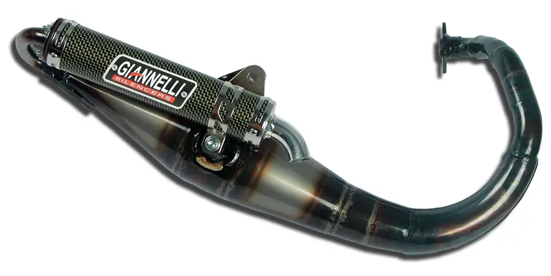 ジャネッリ リバース マフラー Aprilia SR Ditech 00/03 EEC E13 ケブラー付き — 第2ビュー