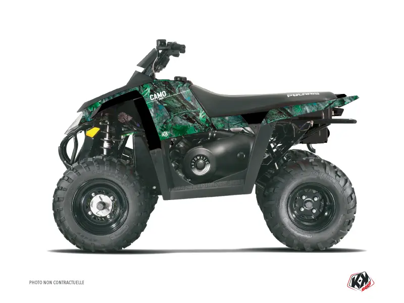 Kit Déco Quad Camo Polaris Scrambler 500 Vert KUTVEK (1997-2009)