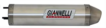 Homologierter Aluminium-Schalldämpfer Giannelli Beta Supermotard 2010/2011