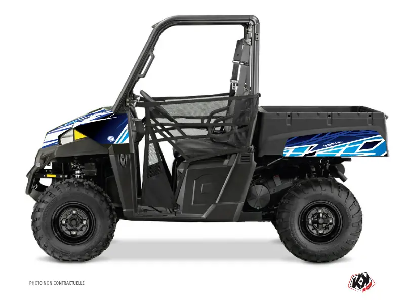 Kit de adhesivos SSV Eraser Polaris Ranger 570 Azul (2022-2023) KUTVEK