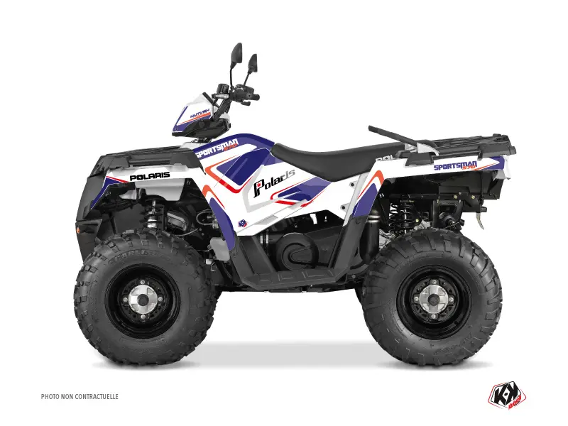 Kit Déco Quad Vintage Polaris 570 Sportsman Forest Bleu (2014-2017)