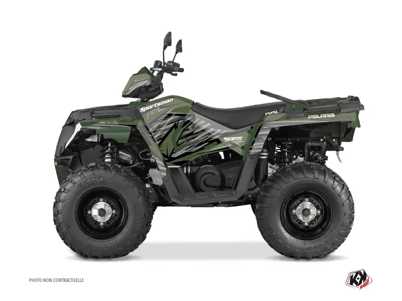 Dekorsatz Quad Jungle Polaris 570 Sportsman Forest Grün (2014-2017)