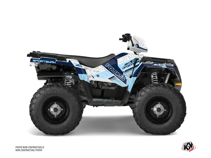 폴라리스 570 스포츠맨 포레스트 화이트(2014-2017) 쿼드 데칼 키트