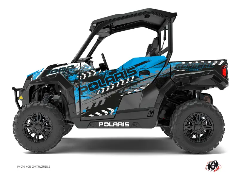 KUTVEK 폴라리스 GENERAL 1000 블루 SSV 리프터 데코 키트 (2022-2023)