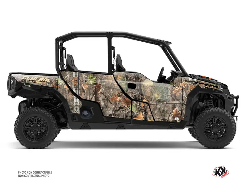 Kit Decorațiuni SSV Camo Polaris GENERAL 1000 4 uși Colors KUTVEK (2022-2023)