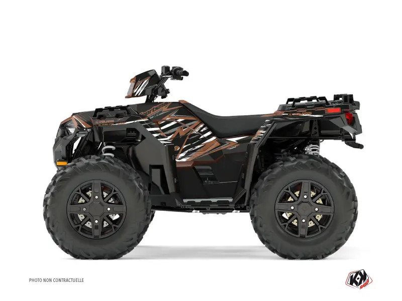 Kit de décoration Quad Jungle KUTVEK Polaris 850 Sportsman Forest Marron (2013-2016)
