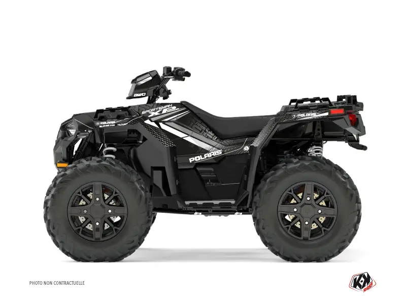 Kit Déco Quad Rock Polaris 850 Sportsman Forest Gris (2013-2016) KUTVEK