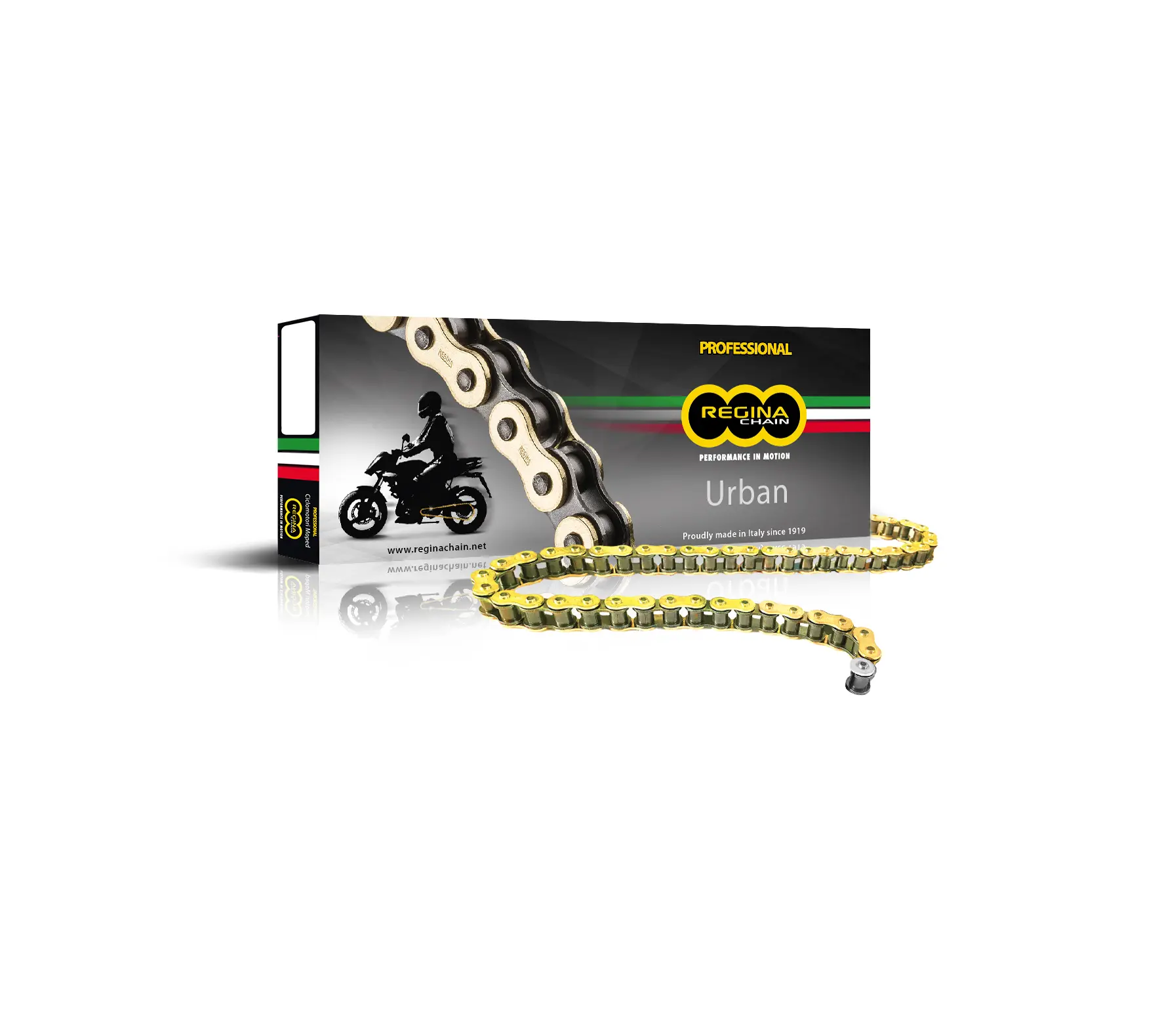 Regina 420-ORO 96 Glieder Kette ohne O-Ringe Urban