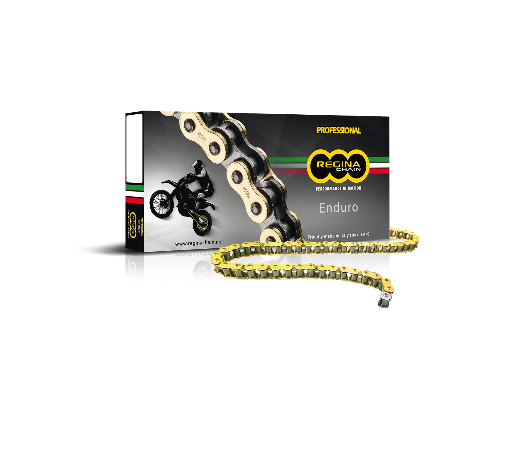 Kette Regina 428-ZSE 130 Glieder mit O-Ringen Enduro