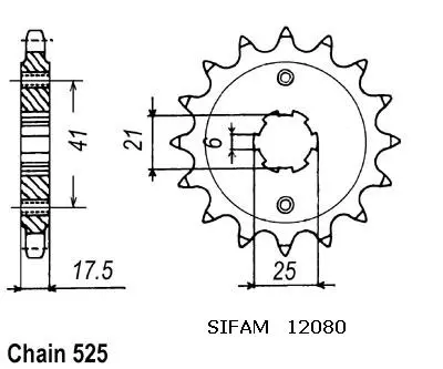 Ritzel Supersprox — Ansicht 2