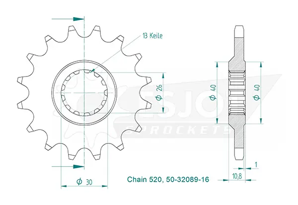 Pignon Racing 520 Esjot Lightweight